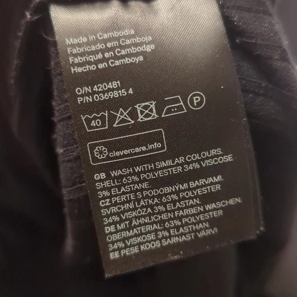 Chic Black Cold Shoulder Top - Picture 7 of 7